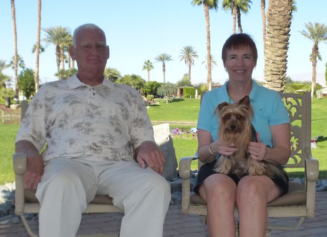 Jim, Gayle, Max