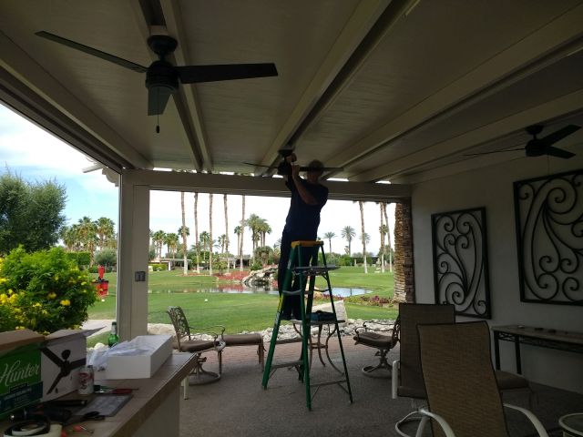 Pergola fans
