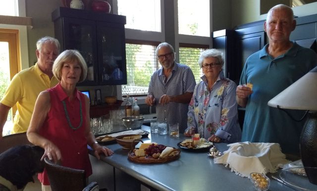 Mags, Barbara, Skip, Bill, Karen, Jim