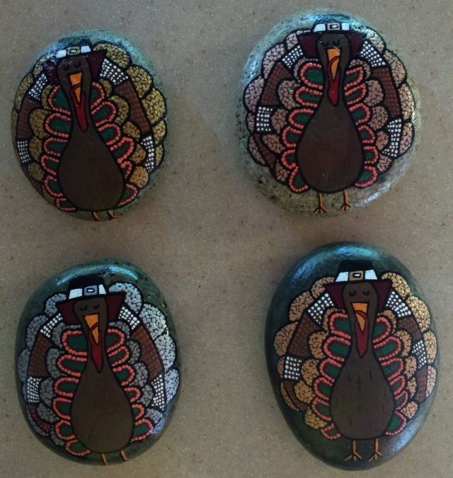 Thanksgiving rocks