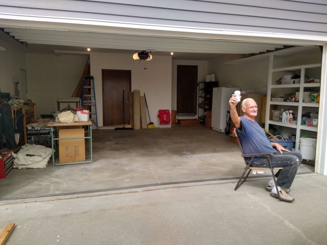 Garage done Garage done