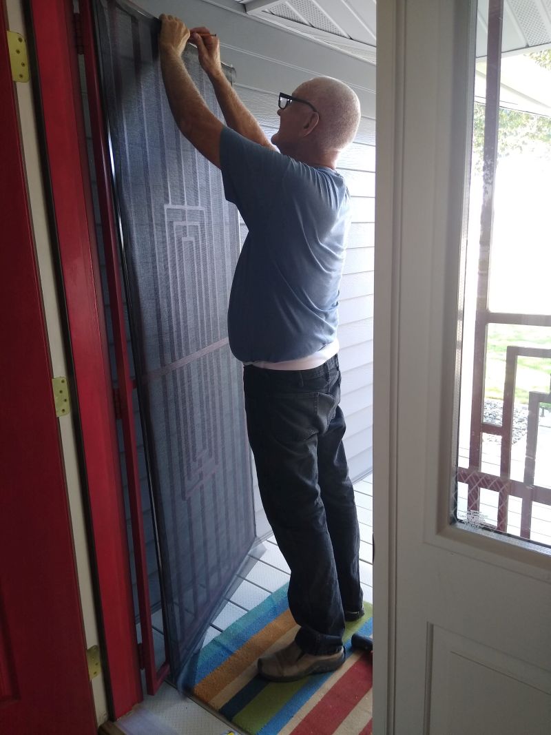 Jim screen door