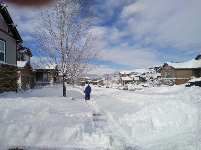 Denver snow