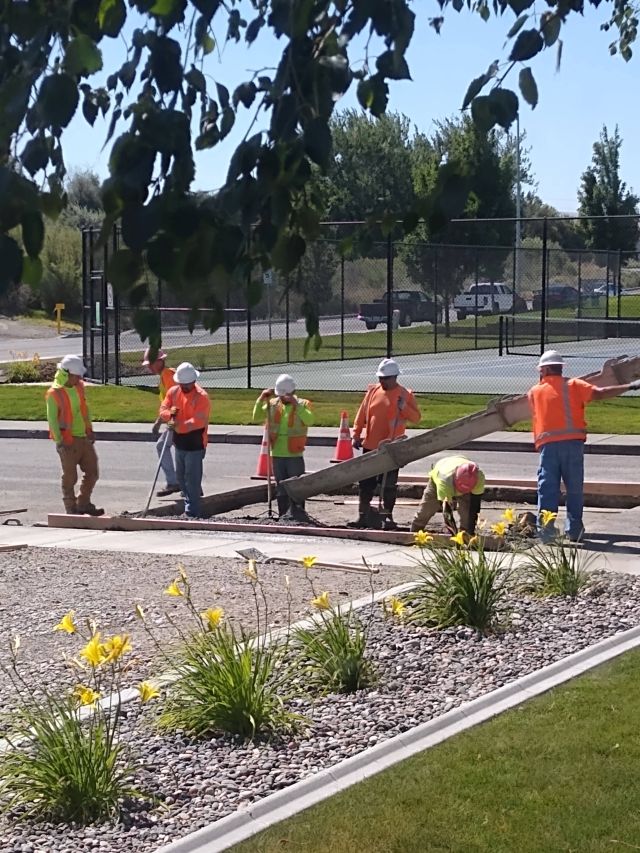 Road construction