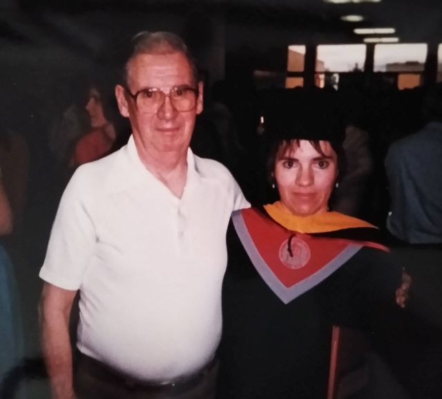 Dad and Gayle
