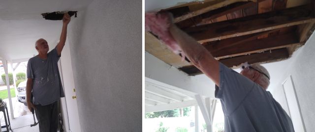 Roof leak Roof leak