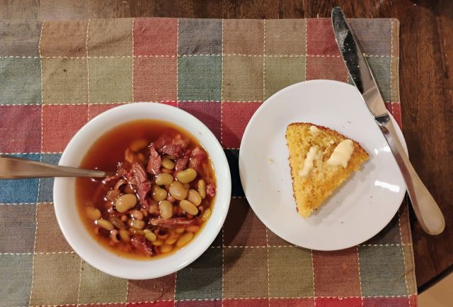 Southern New Year Day meal Southern New Year Day meal